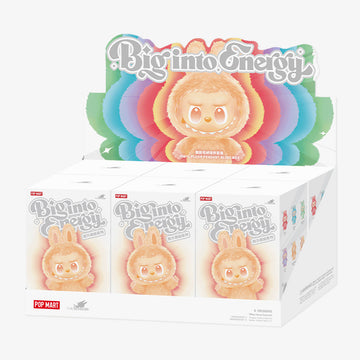 Pop Mart V3 The Monsters Labubu Big into Energy Series - Vinyl Plush Pendant Sealed Case (6 Blind Boxes)